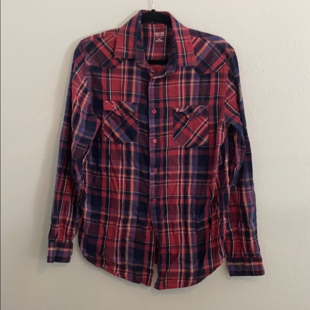 Plaid Button Down